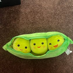 Disney Store Pixar Toy Story Peas In A Pod 17" Plush Stuffed Toy 4pc Set Pea Pod