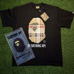 Bape tee size large