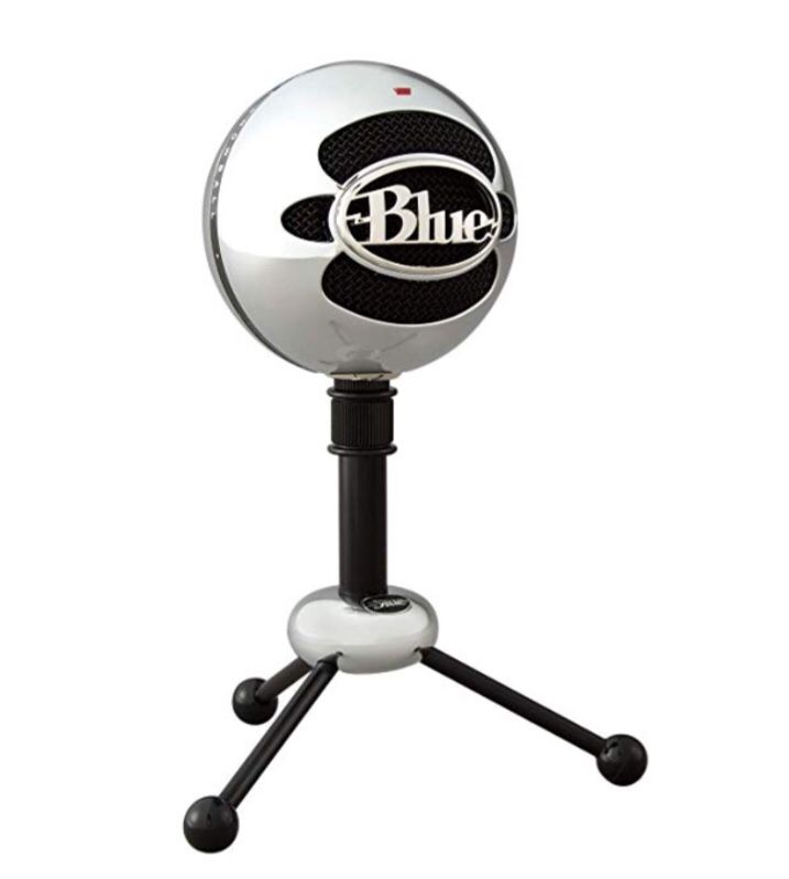 Blue Snowball USB Microphone (Brushed Aluminum)