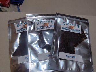 Pepper beef jerky $5 only 3 left