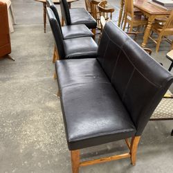 2 Hi boy Benches and 2 Hi Boy Chairs