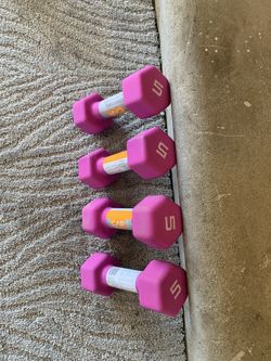 5 LBS DUMBBELL SET