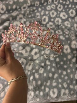 Pink crown
