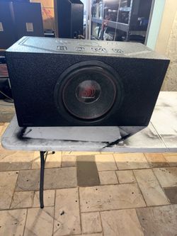 Massive 15” sub with qbomb ported box
