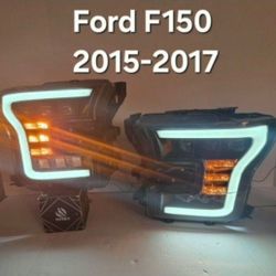 Ford F150 2015-2017 Headlights 