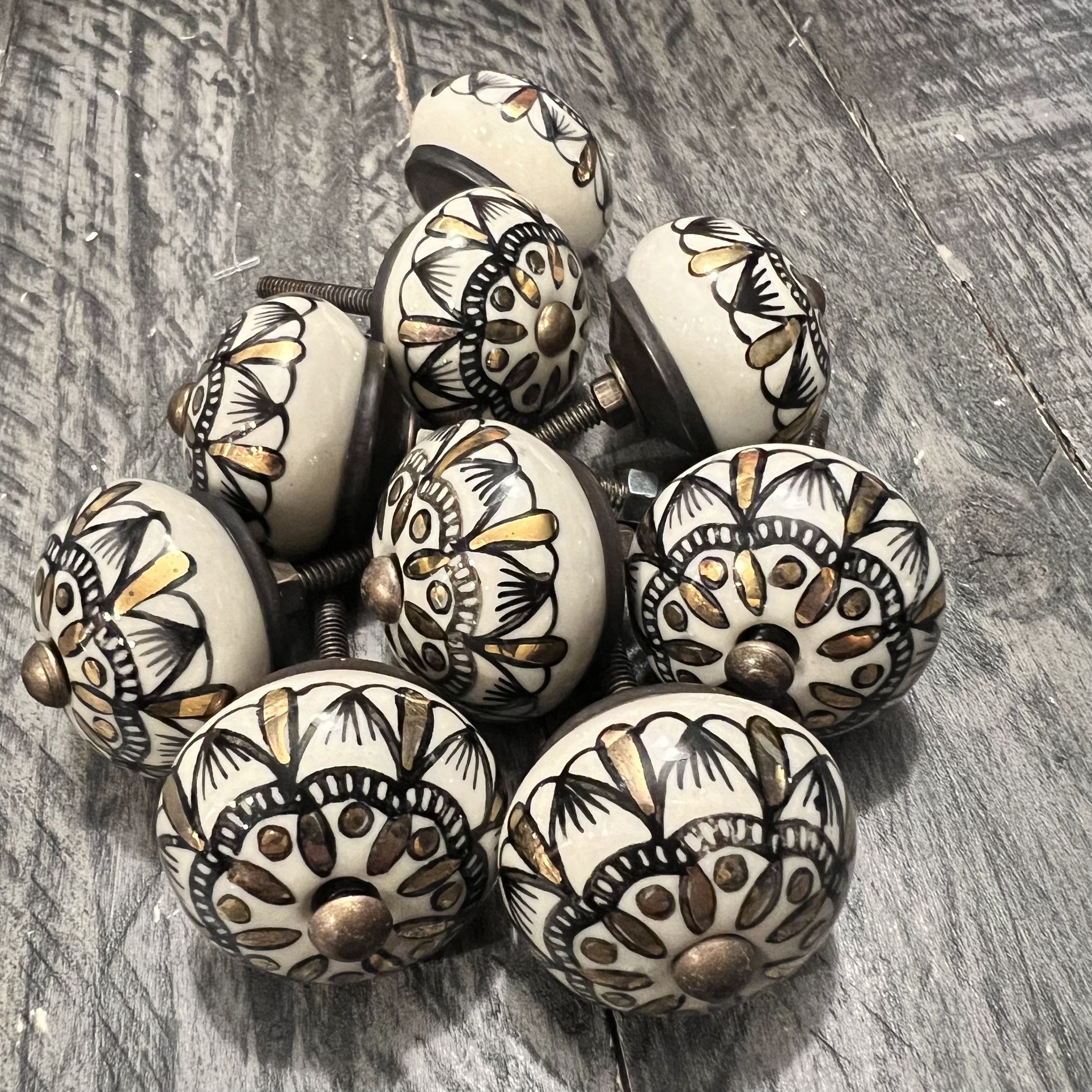 gold dresser knobs hobby lobby Brass Sunshine Knobs, Golden Dresser Knobs Handles – QubicHomeware main image 1