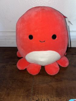 Red Octopus Squishmallows