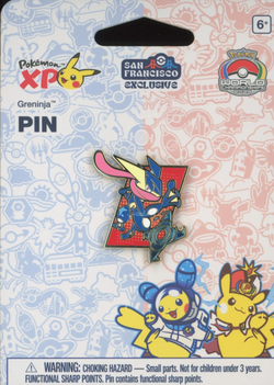 2026 Pokémon Worlds Greninja Pin