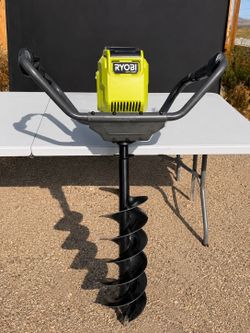 Ryobi 40V HP Brushless 8” Earth Auger w/ 4Ah Battery – Excellent Condition