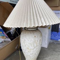 Antique Table Lamp With Shade