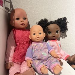 Dolls $12 For 3 