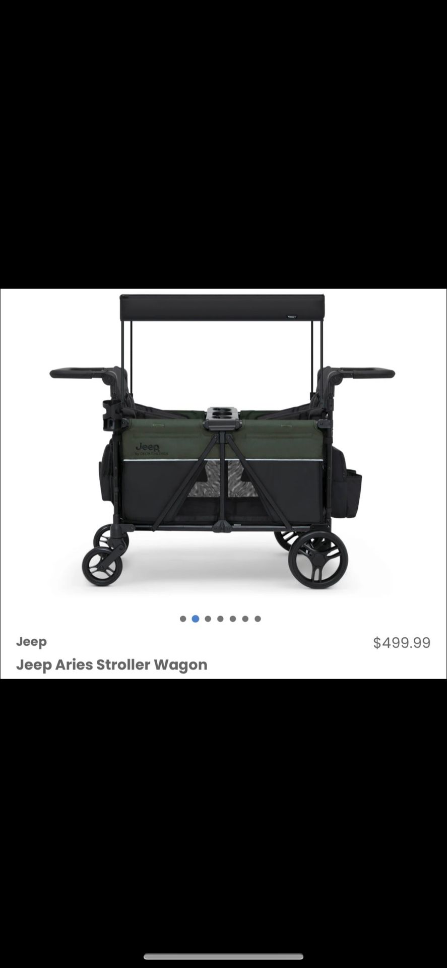 Wagon/ Jeep Aries Stroller Wagon/ baby/ kids/ Jeep/ Travel/ Sports/ Beach/ new