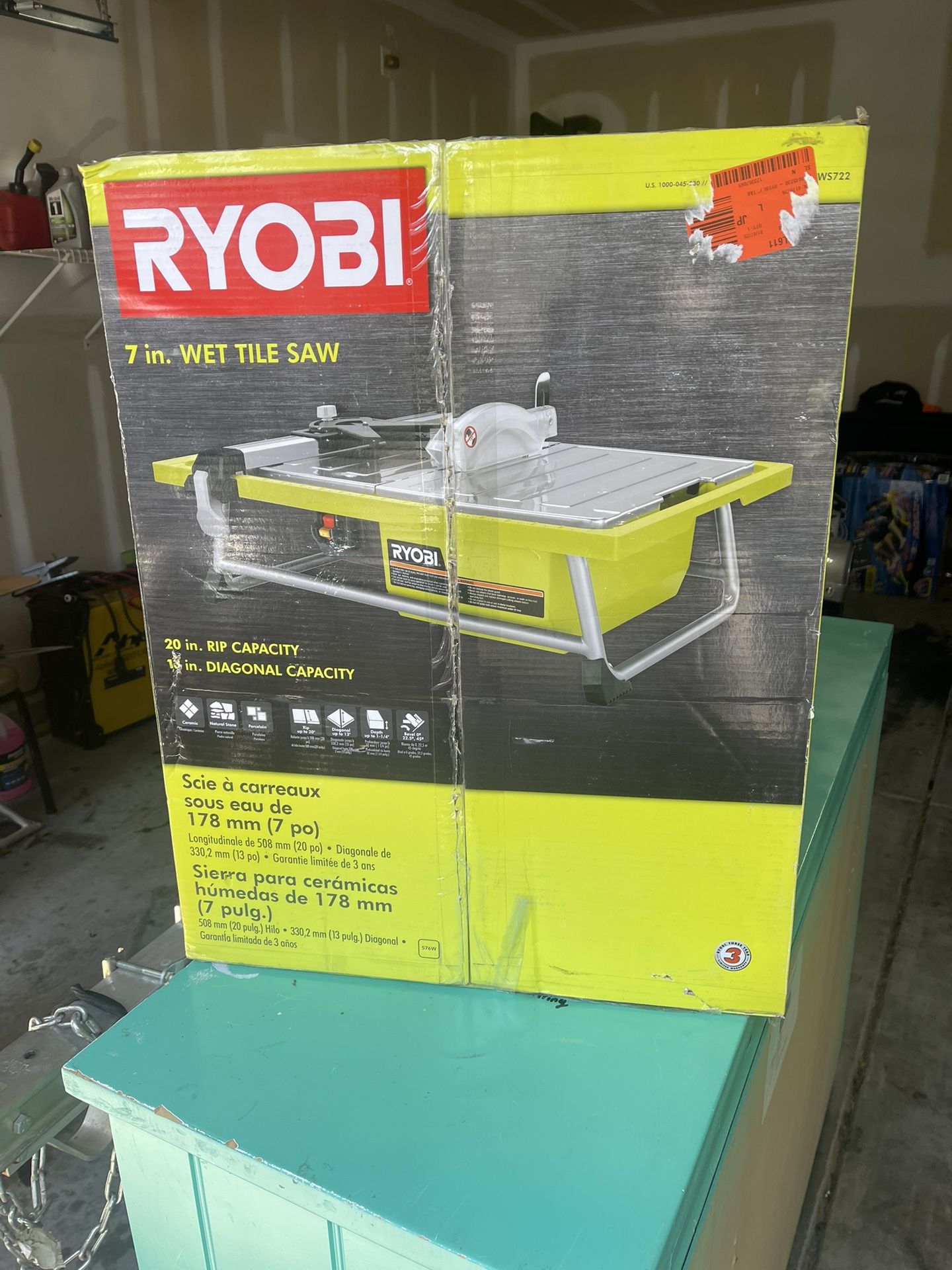 Wet Tile Saw