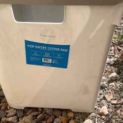 Top-Entry Cat Litter Pan 