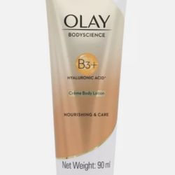 OLAY BODYSCIENCE Nourishing & Care Crème Body Lotion Niacinamide + Hyaluronic Acid
