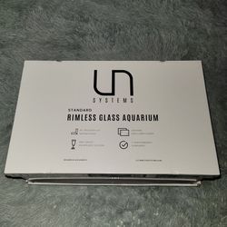 UNS Rimless 45S Shallow Long 6 Gallon Fish Tank