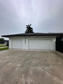 Set of Hurricane Impact Garage Doors for sale.  These will be available for pick up when my new doors are installed by middle of June. Or earlier.