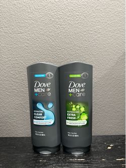 Dove men care body and face wash