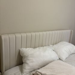 King Size Bed Frame + 10in Mattress + 2.5in Memory Foam