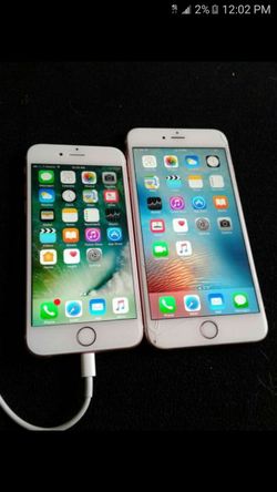 Iphone 6s plus Gold and iphone 6s Gold