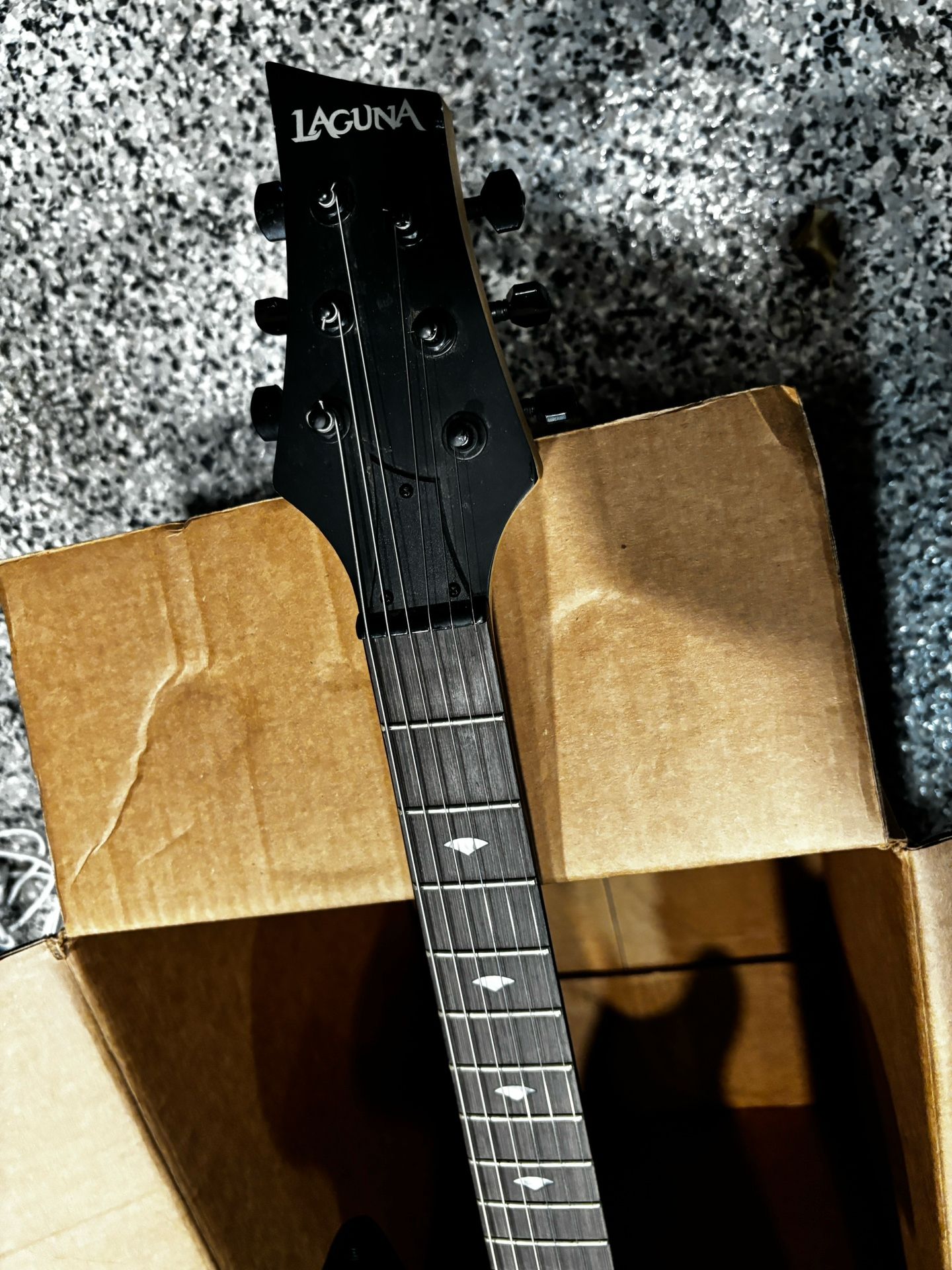 Laguna Black Electric Guitar