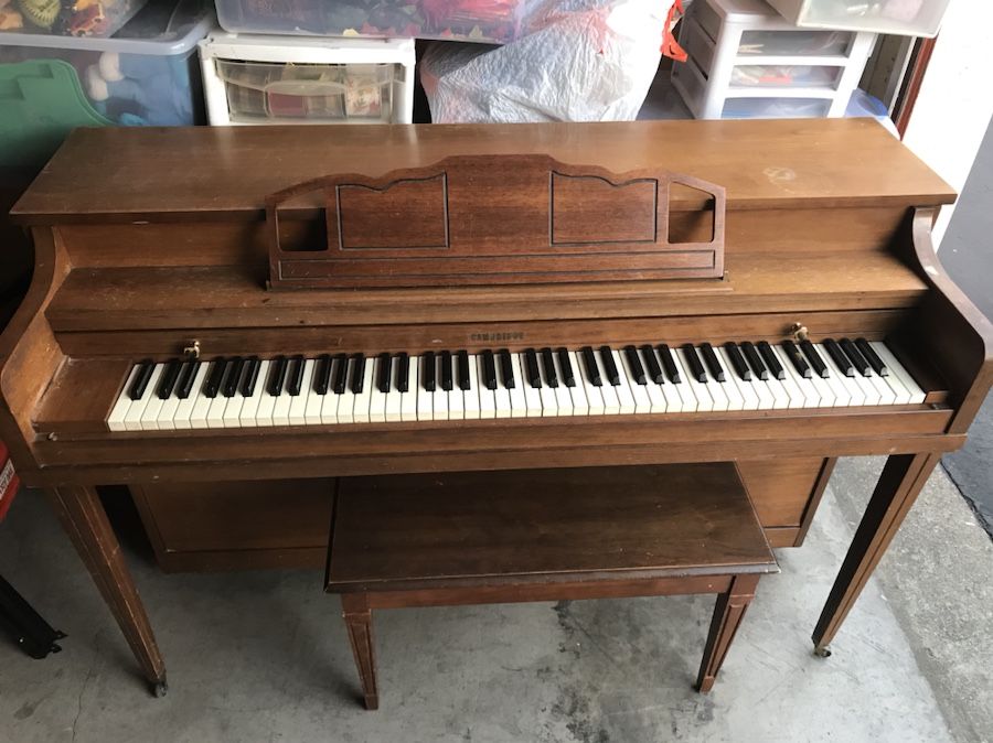Cambridge upright piano - MAKE OFFER