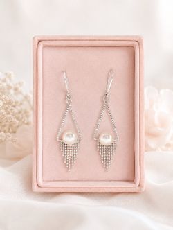 Authentic Freshwater Pearl Dangle Earrings