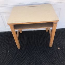 Vintage School Desk