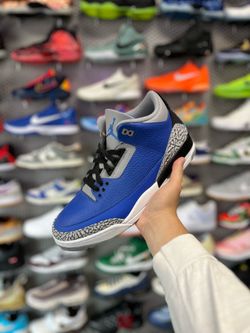 Jordan 3 Retro Varsity Royal Cement