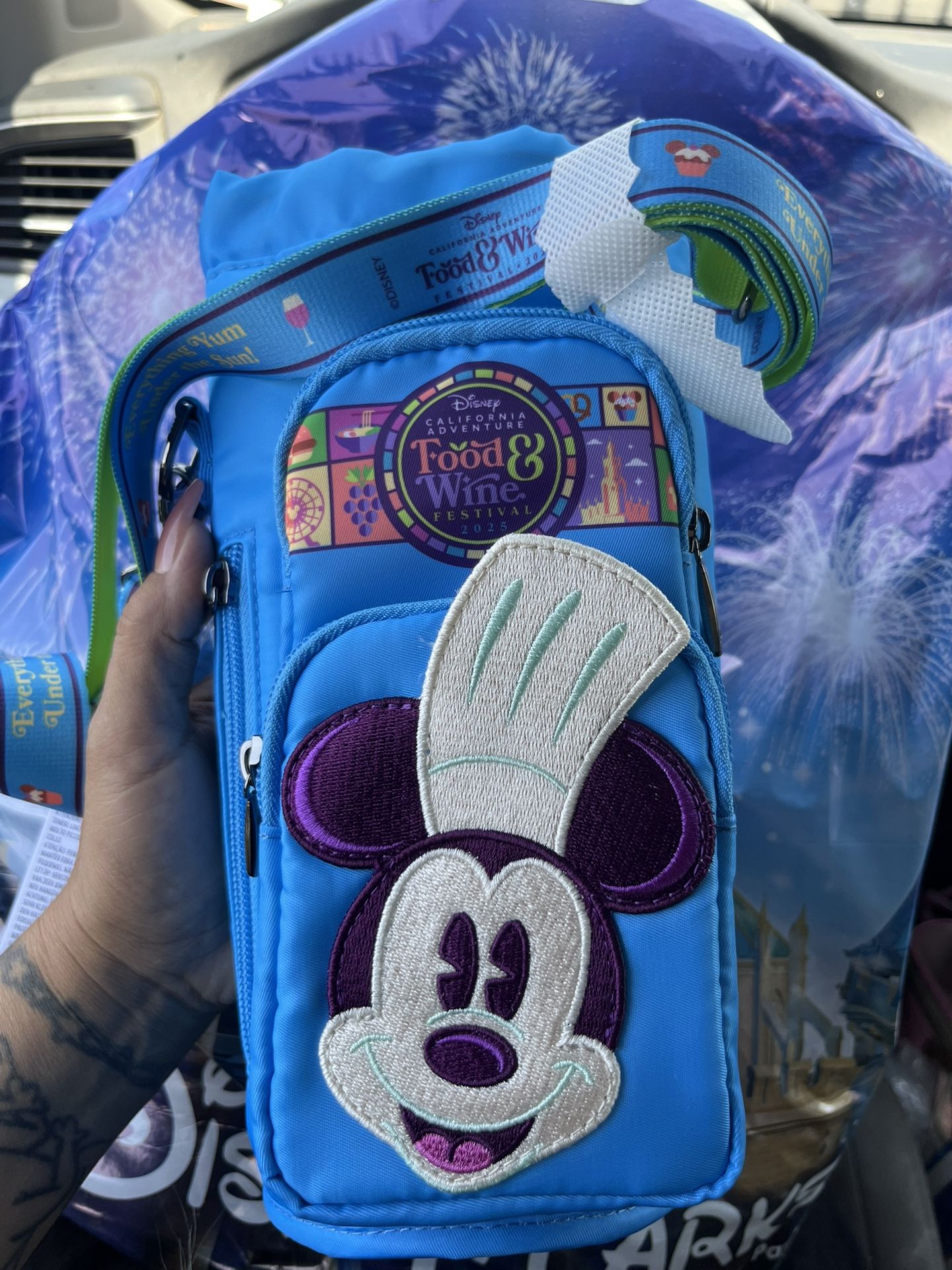 Disney Water Holder With Strap