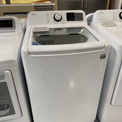 Midea White 4.5 Cu. Ft. Top Load Washer With Agitator 