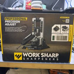 Work Sharp Professional Precision Adjust Knife Sharpener Open Box Complete