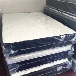 Full Size Mattress 10” Inches Thick Also Available Twin-Queen-King New From Factory Same Day Delivery 