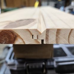 1x6x8 Ft Tongue & Groove Pine Boards