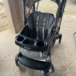 GRACO Double Stroller System with Car Seat And Base