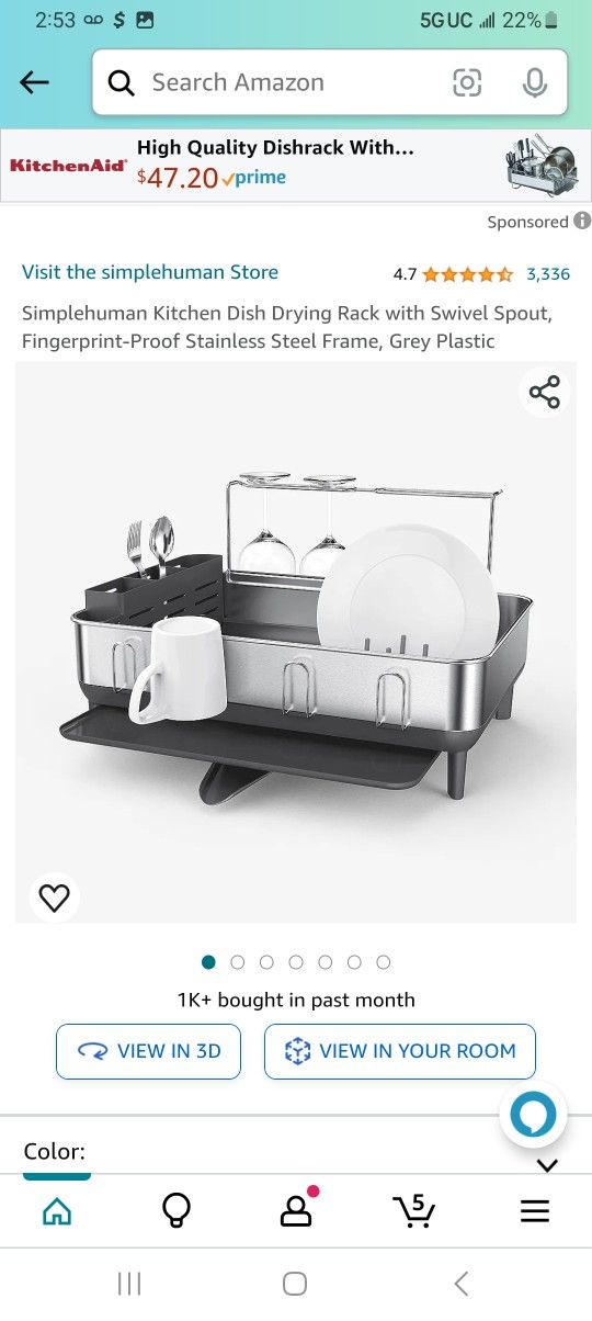 Simplehuman Dish Rack