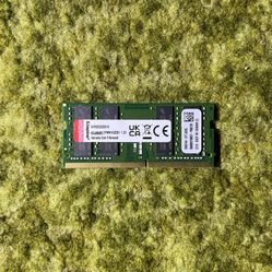 Kingston 16GB PC4-3200 DDR4-25600 SDRAM Laptop Memory (KVR32S22D8/16)