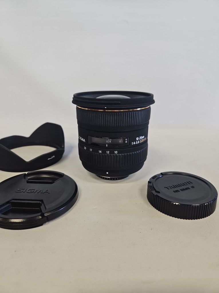 Sigma EX DC HSM Wide Angle f4-5.6 10-20mm Lens For Nikon 812723-2