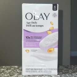 Olay Age Defy Beauty Bar 6ct