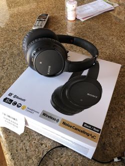 Sony noise cancelling headphones
