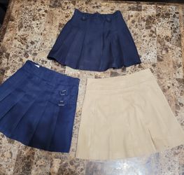 Uniform skirts size 6x,7,and 10