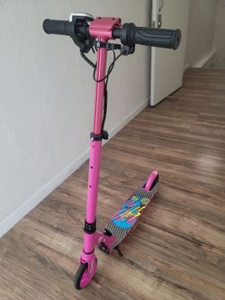 Electric Scooter Pink
