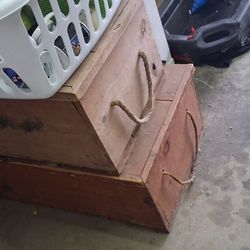 World War 2 Wooden Chests
