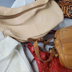 Various Leather Handbags