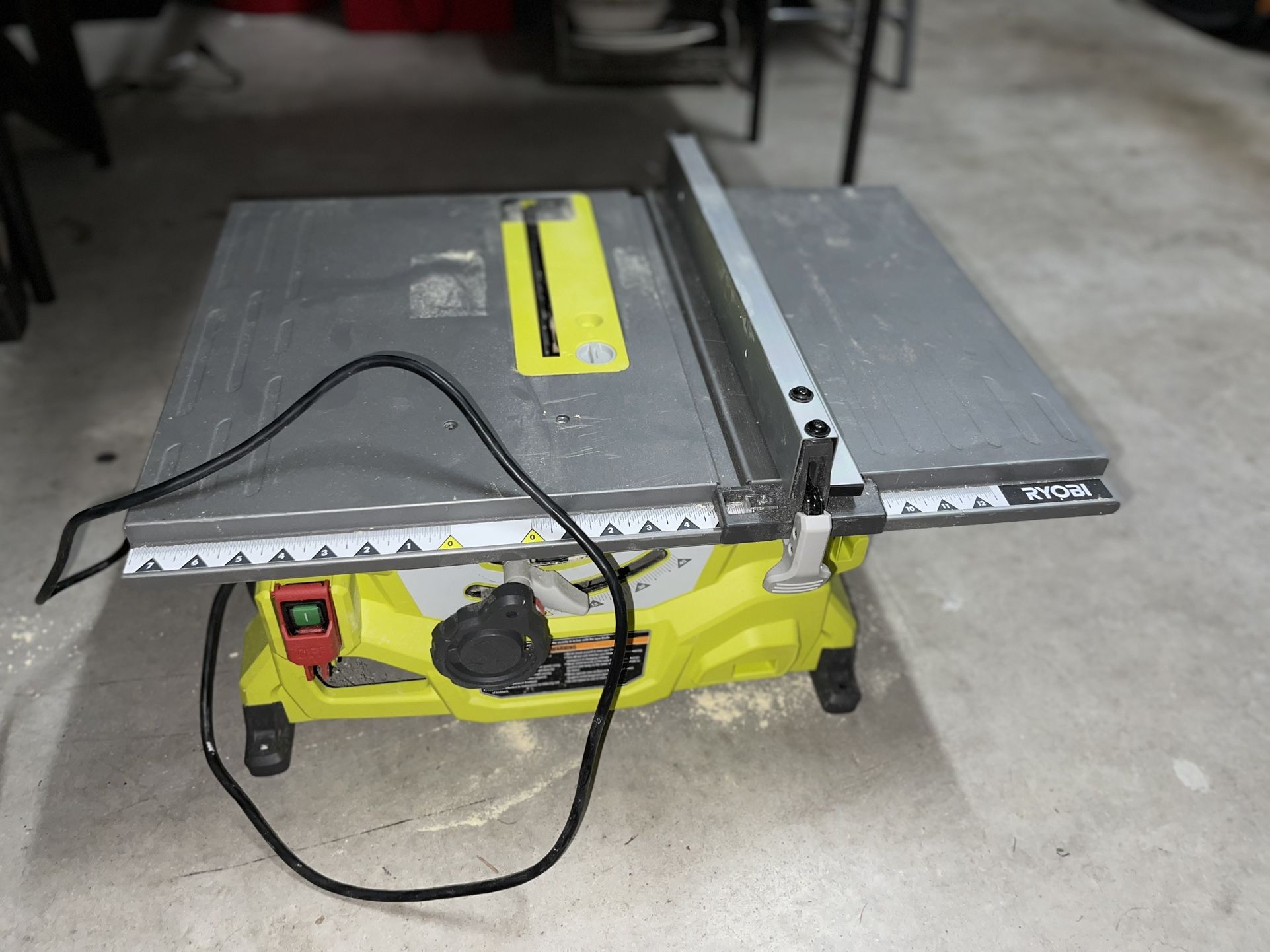 Ryobi Portable Table Saw