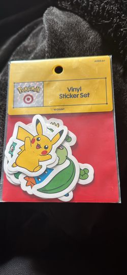 Pokémon stickers