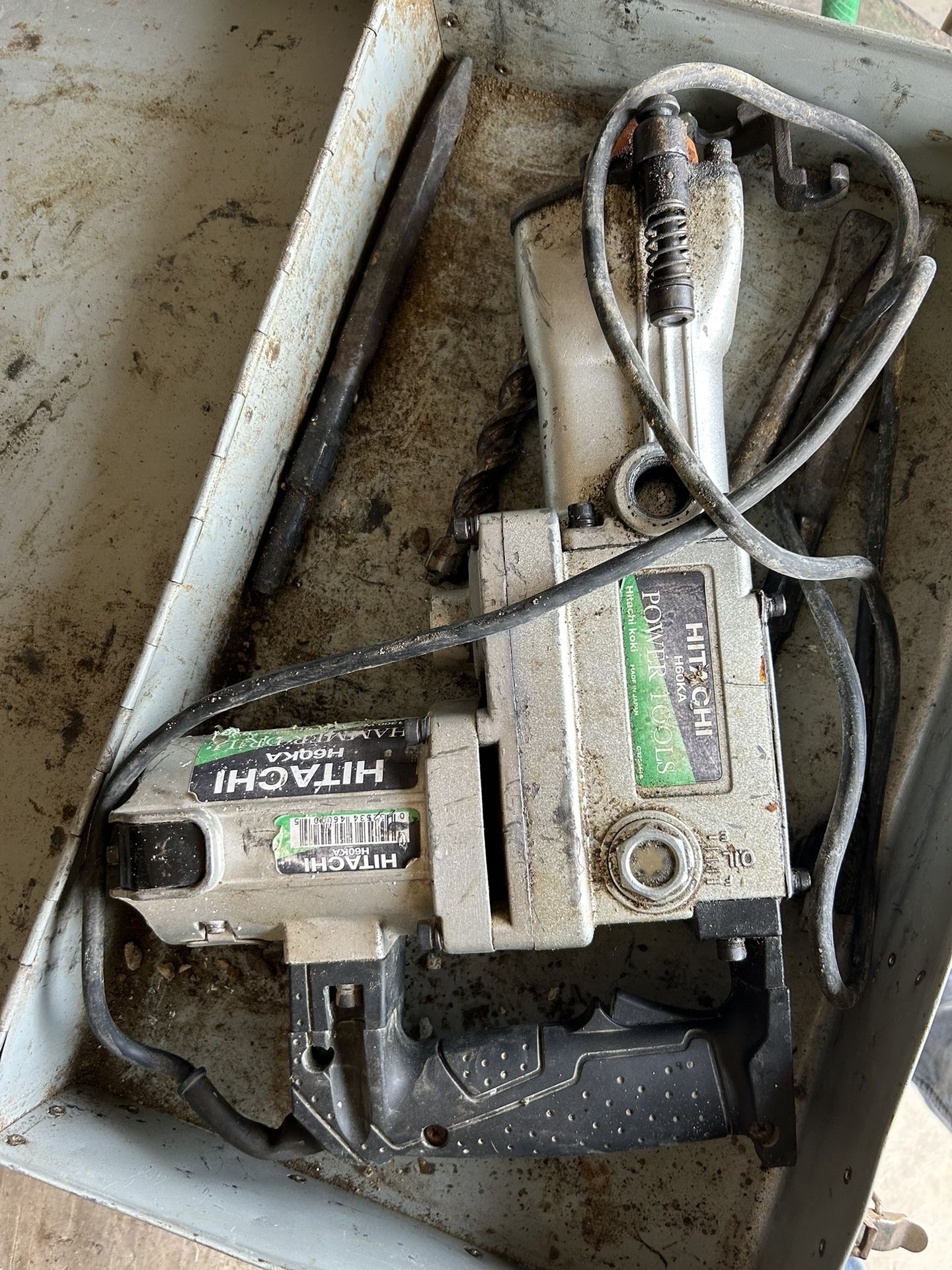 Hitachi h60ka hammer drill deals