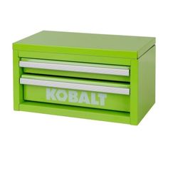 Green Kobalt Mini 10.83-in Drawer Steel Tool Box