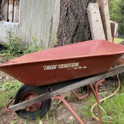 Vintage  (1) Wheelbarrow, Wheelbarrow 