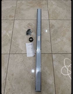 Linear Shower Drain, 48 inch Drain with Tile Insert 2-in-1 Panel, Brushed 304 Stainless Steel Shower